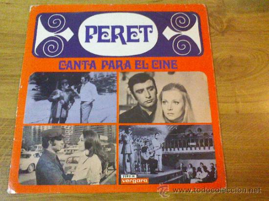 Discos de vinilo: PERET CANTA PARA EL CINE. - Foto 1