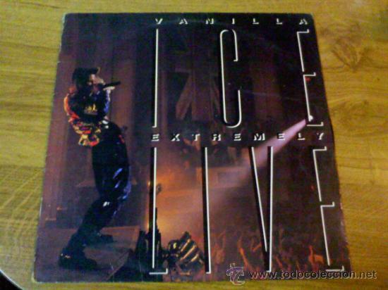 Discos de vinilo: VANILLA ICE. EXTREMELY LIVE - Foto 1