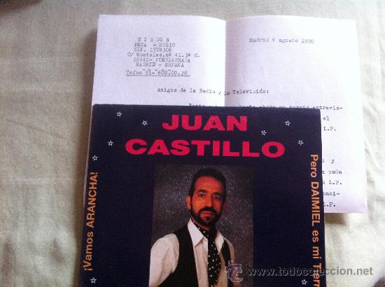 Discos de vinilo: 7&rdquo; SINGLE-JUAN CASTILLO-A TRES ESTRELLAS-PROMO - Foto 1