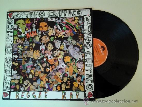 Discos de vinilo: ESTADO CRITICO REGGAE RAP - Foto 1