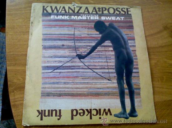 Discos de vinilo: KWANZAA POSSE. WICKED FUNK. - Foto 1