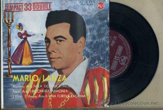 Discos de vinilo: MARIO LANZA : LA DONNA E MOBILE (1961) - Foto 1