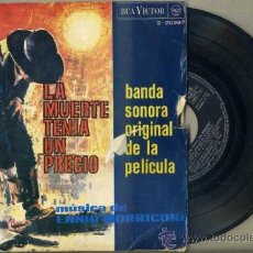 Discos de vinilo: ENNIO MORRICONE : LA MUERTE TENÍA UN PRECIO (1966)