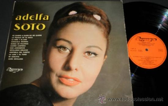 Discos de vinilo: adelfa soto lp espa&ntilde;a 197? - Foto 1