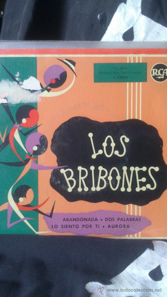 Disques de vinyle: Bribones, Los - Abandonada (Ep, RCA 50&acute;s). Ed. mexicana original - bolero pre-pop con organo hammond