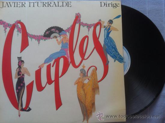Discos de vinilo: LP JAVIER ITURRALDE-CUPLES - Foto 1