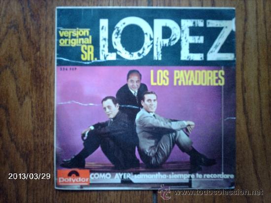 Discos de vinilo: los payadores  -  sr. lopez  + 3 - Foto 1