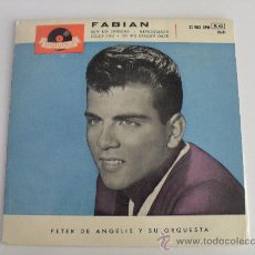 Dischi in vinile: FABIAN - PETER DE ANGELIS Y SU ORQUESTA - SOY UN HOMBRE + 3 EP 1959