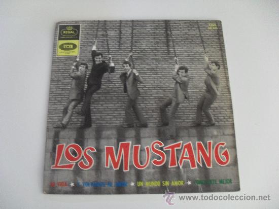 Discos de vinilo: LOS MUSTANG - MI VIDA + 3 EP 1964 - Foto 1
