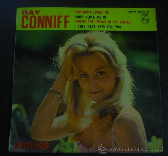 Discos de vinilo: RAY CONNIFF - SOMEBODY LOVES ME +3 - EP PHILIPS 1961 - Foto 1