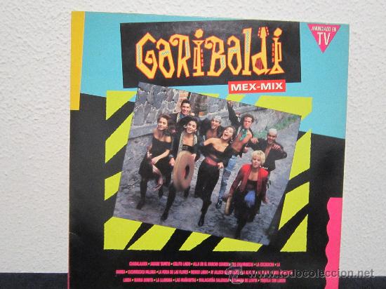 Discos de vinilo: GARIBALDI - MEX MIX - LP 1990 [ VG++ / EX ] - Foto 1