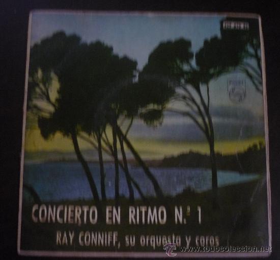 Discos de vinilo: RAY CONNIFF - CONCIERTO EN RITMO N&ordm; 1 - EP PHILIPS 1960 - SC - Foto 1