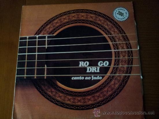 Discos de vinilo: RODRIGO -- CANTO AO FADO - Foto 1