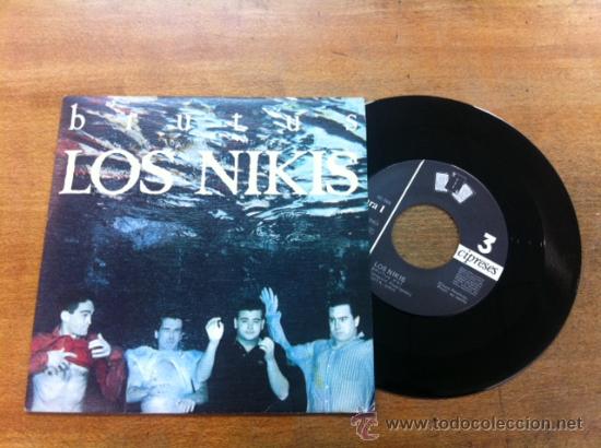 Discos de vinilo: LOS NIKIS. BRUTUS. SINGLE - Foto 2