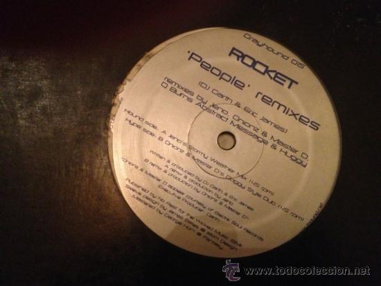 Discos de vinilo: Maxi-single 12 pulgadas. People remixes, de Rocket. - Foto 1