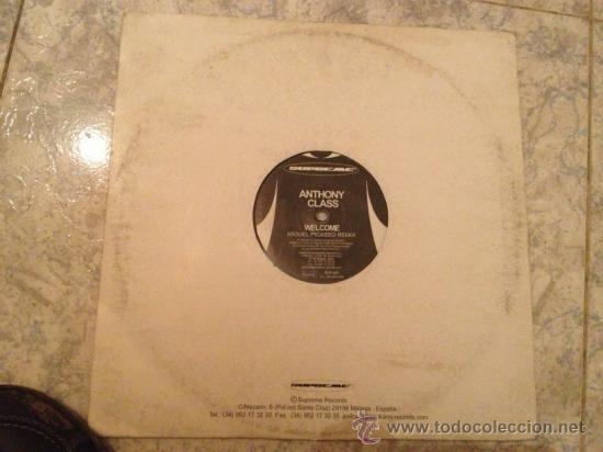 Discos de vinilo: Maxi-single 12 pulgadas. Welcome, de Anthony Class. - Foto 1