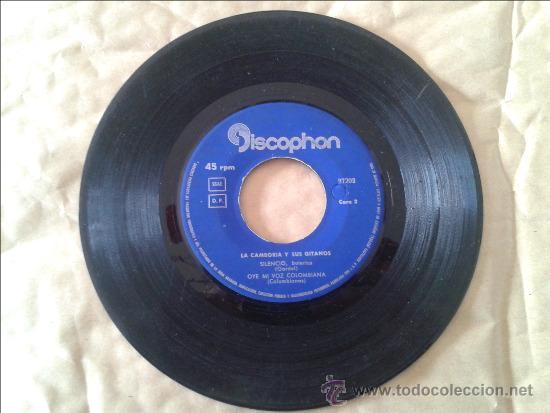 Discos de vinilo: SINGLE LA CAMBORIA Y SUS GITANOS. DISCOPHON.  1963 - Foto 1