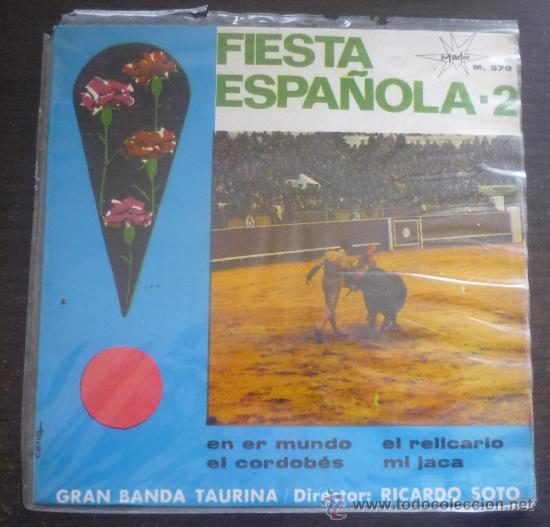 Disques de vinyle: FIESTA ESPA&Ntilde;OLA VOL 2 - EN ER MUNDO +3 - EP MARFER 1965 - SF