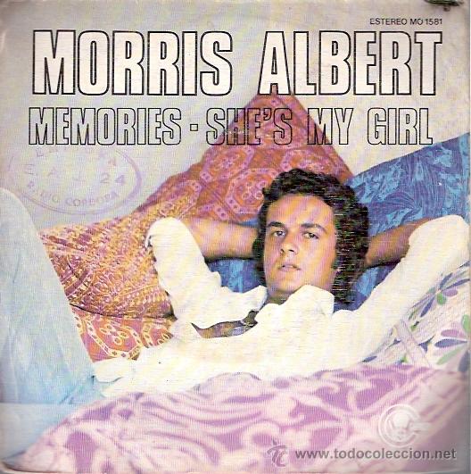 Vinyl-Schallplatten: SINGLE VINILO - A&Ntilde;OS 80 - MORRIS ALBERT - MEMORIAS