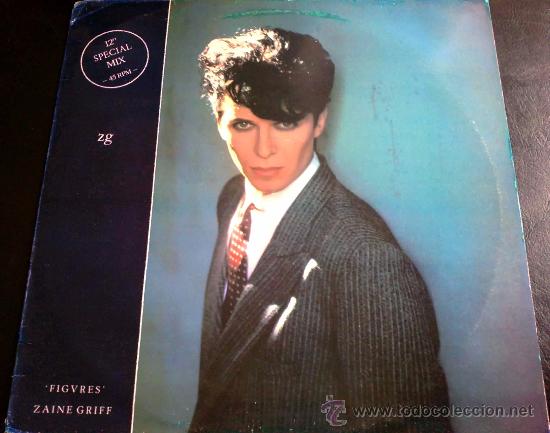 Discos de vinilo: ZAINE GRIFF - FIGURES SPECIAL MIX - MAXI SINGLE DE VINILO - Foto 1
