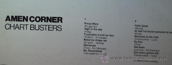 Discos de vinilo: Amen Corner - Chart Busters - Edici&oacute;n de Holanda - Foto 2