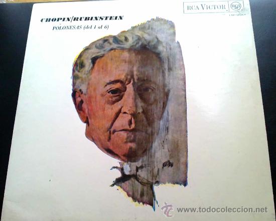 Discos de vinilo: CHOPIN / RUBINSTEIN - POLONESAS 1 A 6 - LP - Foto 1