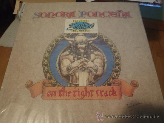 Discos de vinilo: SONORA PONCE&Ntilde;A ON THE RIGHT TRACK - Foto 1