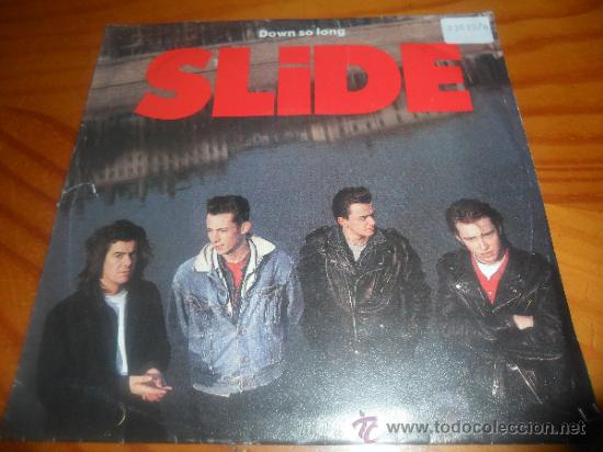Discos de vinilo: SLIDE - DOWN SO LONG / DONT TURN YOUR BACK .- - Foto 1