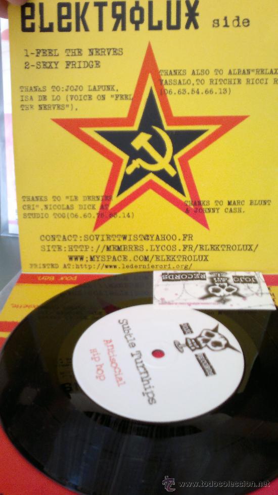 Discos de vinilo: ELEKTROLUX - JUST MEAT NO BRAINS - SUBTLE TURNHIPS - Foto 1