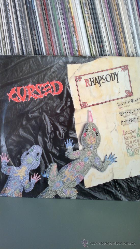 Discos de vinilo: CURSED - RHAPSODY - Foto 1