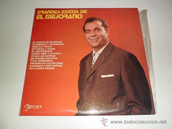 Discos de vinilo: LP - GRANDES EXITOS DE EL MEJORANO - Olympo - 1973 - Foto 1