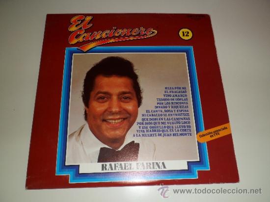 Discos de vinilo: RAFAEL FARINA - EL CANCIONERO - N&ordm; 12 - Foto 1