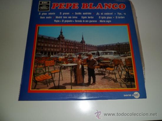 Discos de vinilo: LP - PEPE BLANCO - El Gitano Se&ntilde;orito - Serie Azul - EMI Regal - Foto 1