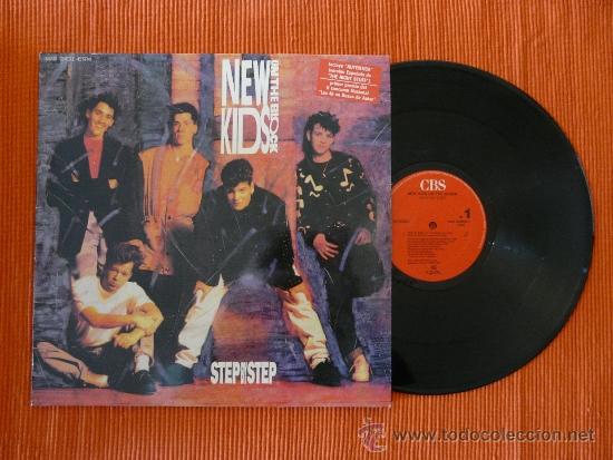 Discos de vinilo: NEW KIDS ON THE BLOCK - STEP BY STEP MAXI-SINGLE 12&rdquo; - Foto 1