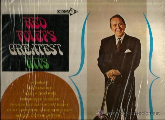 Discos de vinilo: LP RED FOLEY - GREATEST HITS - Foto 1