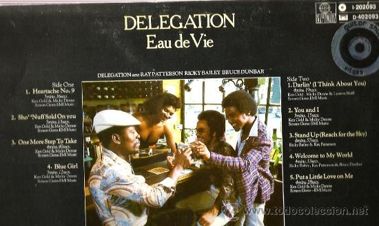 Discos de vinilo: LP DELEGATION : EAU DE VIE ( MODERN SOUL BOOGIE ) - Foto 2
