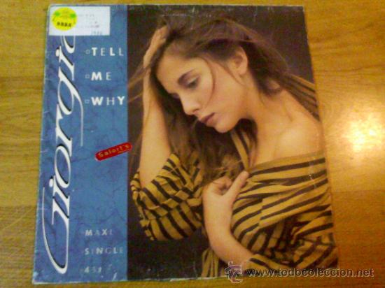 Discos de vinilo: GIORGIA. TELL ME WHY. - Foto 1