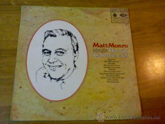 Discos de vinilo: MATT MONRO. SINGS HOAGY CARMICHAEL. 1962 - Foto 1