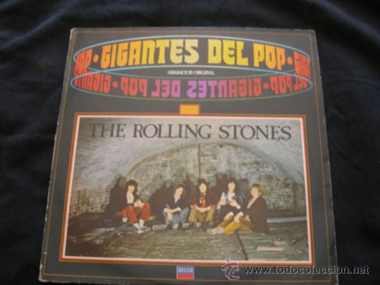 Discos de vinilo: LP ROLLING STONES // GIGANTES DEL POP - Foto 1