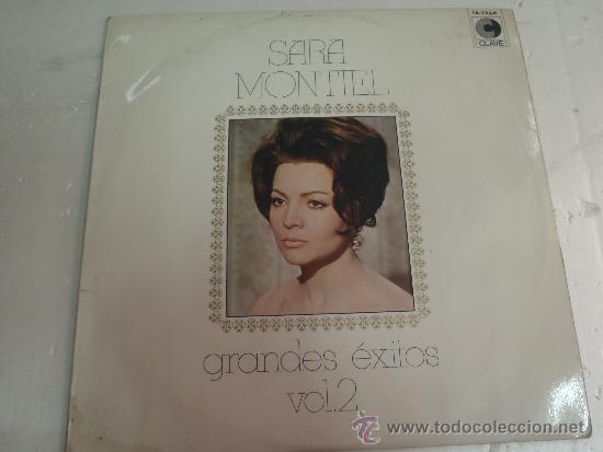 Discos de vinilo: SARA MONTIEL GRANDES EXITOS VOL . 2 - Foto 1