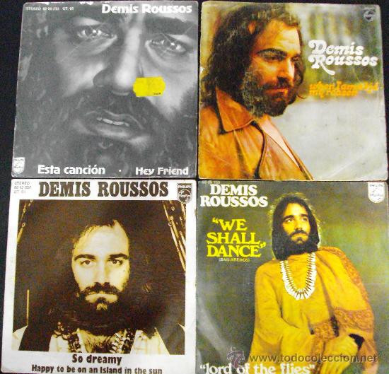 Discos de vinilo: Especial SINGLES de Demi Roussos - Foto 1
