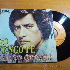 Discos de vinilo: PALITO ORTEGA YO TENGO FE EP DE VINILO HECHO EN PORTUGAL DEL AÑO 1974 CONTIENE 4 TEMAS. Lote 36684384