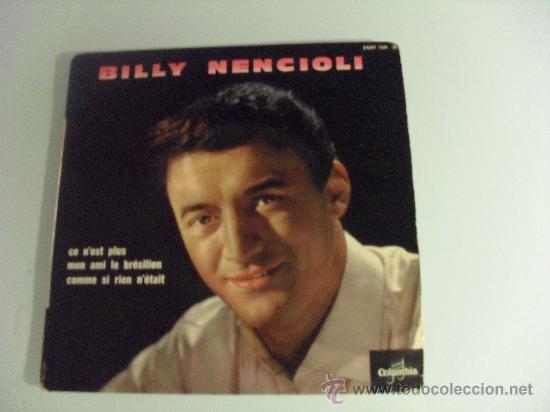 Dischi in vinile: BILLY NENCIOLI - CE N'EST PLUS + 3 EP MADE IN FRANCE