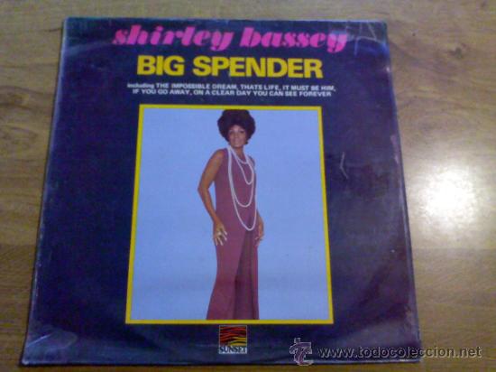 Discos de vinilo: BIG SPENDER. SHIRLEY BASSEY. - Foto 1