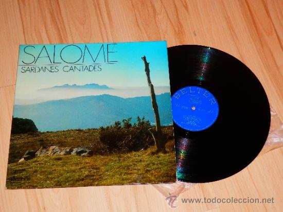 Discos de vinilo: SALOME SARDANES CANTADES BELTER - Foto 1