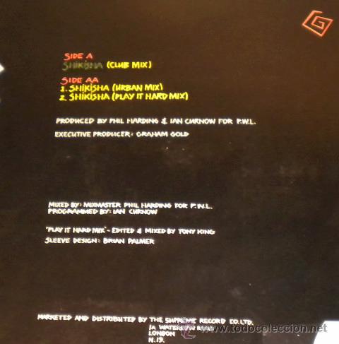 Discos de vinilo: On the Case - Shikisha - 1988 - Supreme - Foto 2
