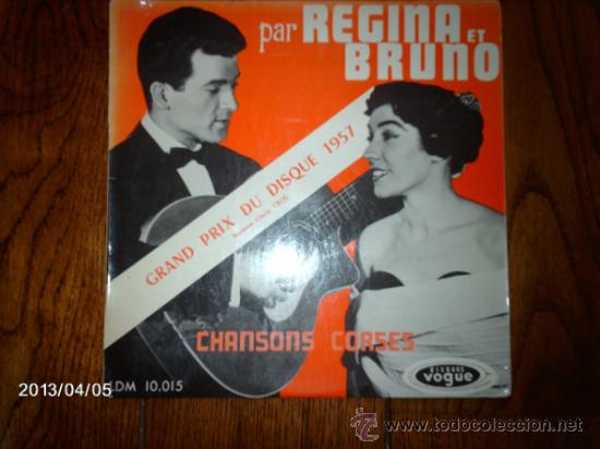 Discos de vinilo: regina et bruno  - chansons corses - Foto 1