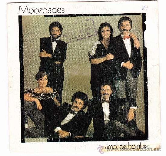 Discos de vinilo: MOCEDADES - AMOR DE HOMBRE - SINGLE - Foto 1