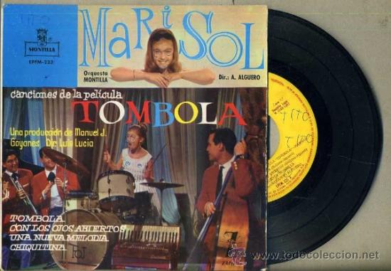 Discos de vinilo: MARISOL : T&Oacute;MBOLA - Foto 1