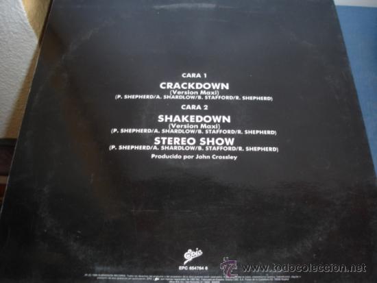 Discos de vinilo: CUT THE Q  CRACKDOWN       MAXI - Foto 2